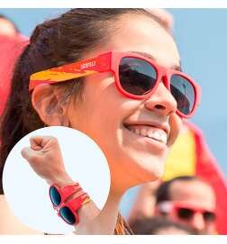 Roll-up sunglasses Sunfold Spain Red
