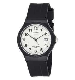 Orologio Unisex Casio MW-59-1B Nero (Ø 36 mm)