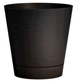 Vaso Autoirrigante Garden ID Nero 40 cm