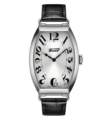 Zegarek Męski Tissot HERITAGE PORTO Srebrzysty Czarny