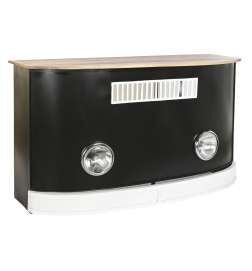 Mobile bar DKD Home Decor Bianco Marrone Nero 157 x 52 x 90 cm BAR
