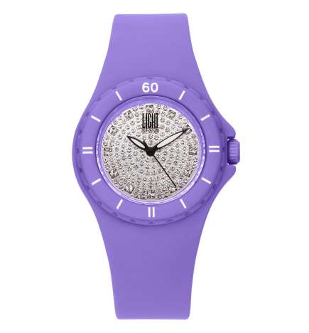 Orologio Donna Light Time SILICON STRASS (Ø 36 mm)