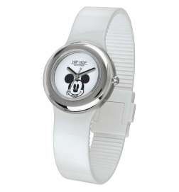 Zegarek Unisex Hip Hop MICKEY METAL WHITE Biały (Ø 32 mm)