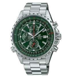 Orologio Uomo Casio EF-527D-3AVUEF Verde Argentato (Ø 45 mm)