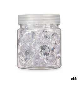 Pietre Decorative Gift Decor Trasparente 150 g Diamante (16 Unità)