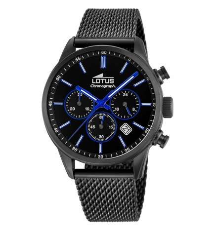 Orologio Uomo Lotus 18700/3 Nero