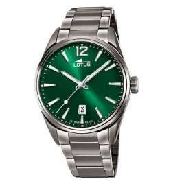 Orologio Uomo Lotus 18684/4 Verde Argentato