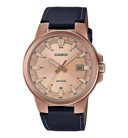 Orologio Uomo Casio 3D - LEATHER, ROSE GOLD ***SPECIAL PRICE*** Marrone (Ø 41,5 mm)