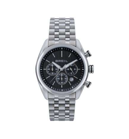 Orologio Uomo Breil TW1986 Nero Argentato (Ø 43 mm)