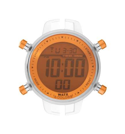 Orologio Unisex Watx & Colors RWA1001  Arancio (Ø 43 mm)