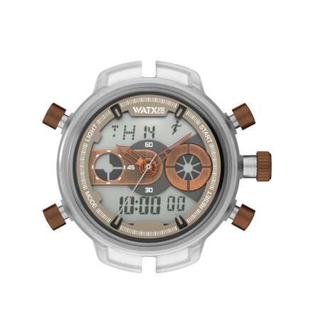 Orologio Unisex Watx & Colors RWA2719 Grigio (Ø 49 mm)