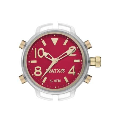 Orologio Unisex Watx & Colors RWA3723 Rosso (Ø 49 mm)