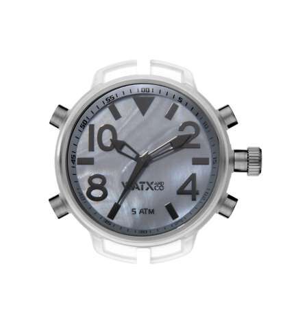 Orologio Unisex Watx & Colors RWA3708  Grigio (Ø 49 mm)