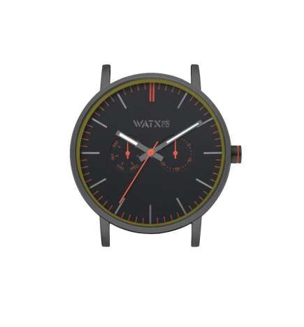 Orologio Unisex Watx & Colors  WXCA2713 Nero (Ø 44 mm)