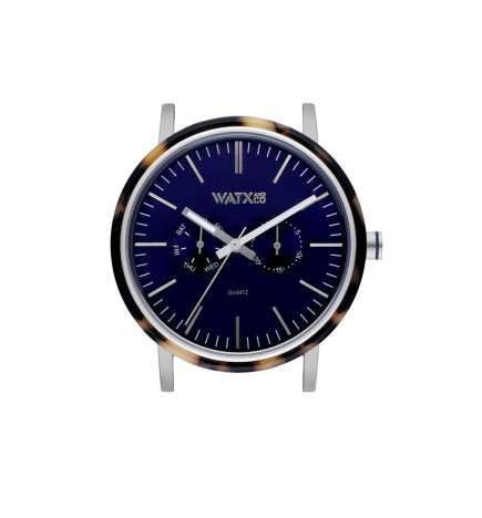 Orologio Unisex Watx & Colors WXCA2739 Argentato (Ø 44 mm)