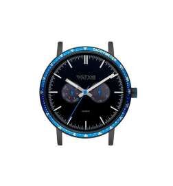 Orologio Unisex Watx & Colors WXCA2746 Nero (Ø 44 mm)