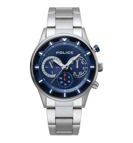 Orologio Uomo Police P14383JS03M Argentato