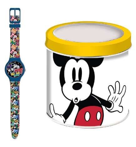 Orologio Bambini Mickey Mouse MICKEY MOUSE  - TIN BOX Ø 33 mm