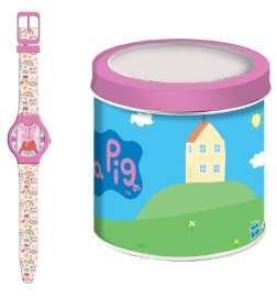Orologio Bambini Peppa Pig PEPPA PIG - TIN BOX Ø 33 mm