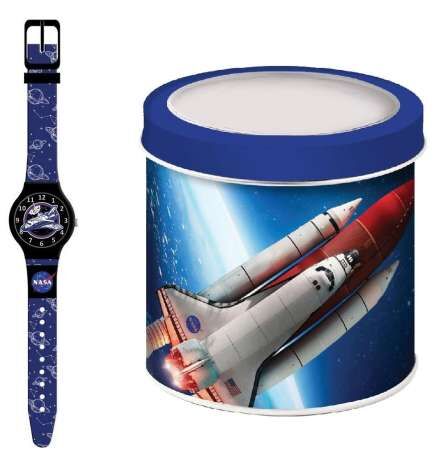 Orologio Bambini NASA NASA - TIN BOX (Ø 33 mm)