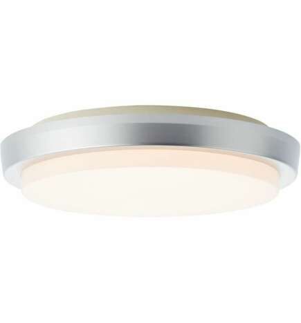 Plafoniera da Soffitto Brilliant Devora Argentato Luce LED