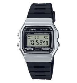 Orologio Unisex Casio F-91 BIO RESIN STRAP - SILVER (Ø 35 mm)