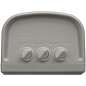LED spotlight Brennenstuhl AL E 20 W 2080 Lm Grey Motion Detector (3000 K)