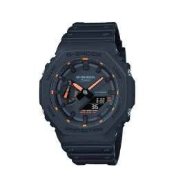 Orologio Uomo Casio G-Shock OAK - NEON ORANGE INDEX Nero (Ø 45 mm)