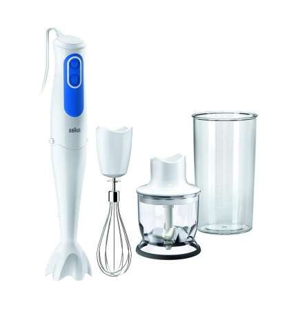Frullatore ad Immersione Braun MQ3025 700 W Bianco Bianco/Blu Azzurro/Bianco 700 W