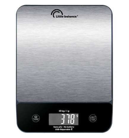 bilancia da cucina Little Balance 10 kg Argentato 23,8 x 17,3 cm
