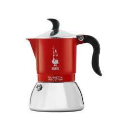 Caffettiera Italiana Bialetti FIAMMETTA Rosso Acciaio inossidabile 2 Tazze
