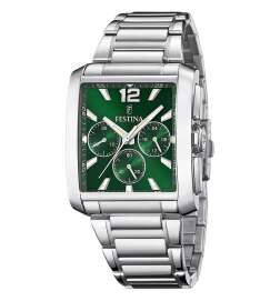 Orologio Uomo Festina F20635/3 Verde Argentato