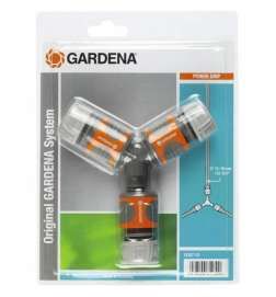 Connettore tubo Gardena 18287-20 Ø 15 mm 1/2" Triplo Sistema di irrigazione