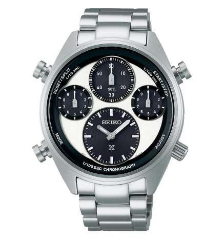 Orologio Uomo Seiko SFJ001P1 Argentato (Ø 42 mm)