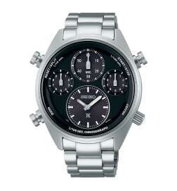 Orologio Uomo Seiko SFJ003P1 Argentato (Ø 42 mm)