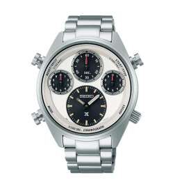 Orologio Uomo Seiko SFJ009P1 Argentato (Ø 42 mm)