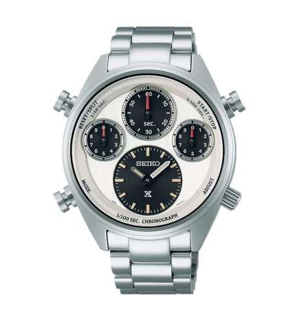 Orologio Uomo Seiko SFJ009P1 Argentato (Ø 42 mm)