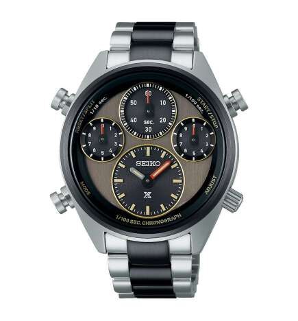 Orologio Uomo Seiko SFJ005P1 Argentato (Ø 42 mm)