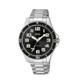 Orologio Uomo Q&Q QB64J225Y Nero (Ø 45 mm)