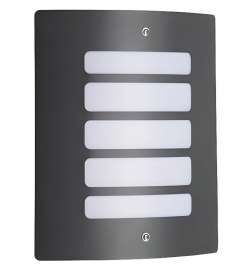 Applique da Parete Brilliant Antracite Plastica 60 W E27