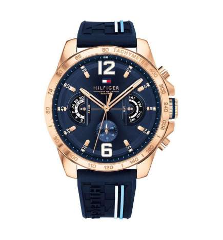 Orologio Uomo Tommy Hilfiger DECKER Nero (Ø 46 mm)