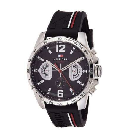 Orologio Uomo Tommy Hilfiger DECKER Nero (Ø 46 mm)