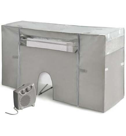 Copertura per stendibiancheria con riscaldatore Rayen 6175 Grigio (Ricondizionati A)