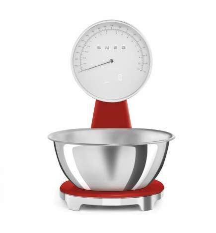 keukenweegschaal Smeg KSF01RDWW Rood