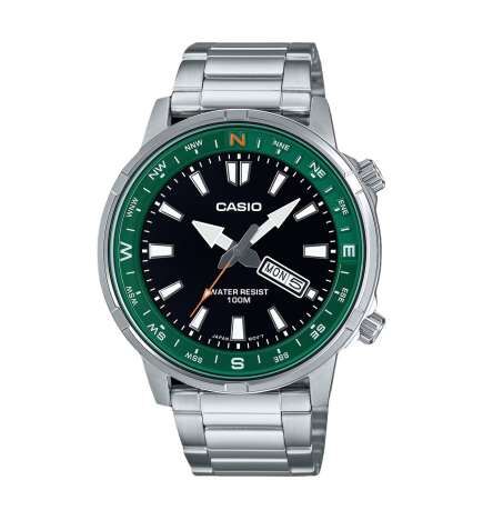 Orologio Uomo Casio MTD-130D-1A3VDF Argentato (Ø 44 mm)