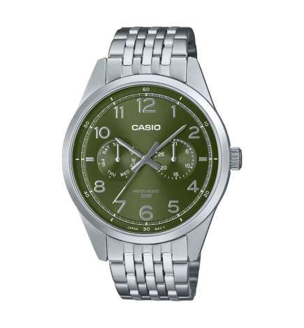 Orologio Uomo Casio MTP-E340D-3AVDF Argentato (Ø 42 mm)