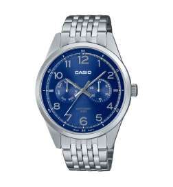 Orologio Uomo Casio MTP-E340D-2AVDF Argentato (Ø 42 mm)