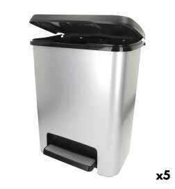 Secchio della spazzatura Curver Grigio Plastica 25 L (5 Unità)