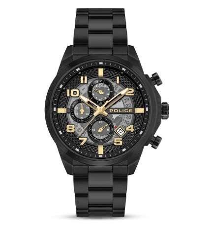 Orologio Uomo Police PEWGK0053902 Nero