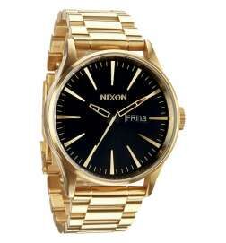 Orologio Uomo Nixon A356-510 Nero Oro